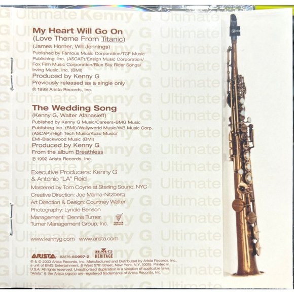 Ultimate Kenny G CD - Picture 8 of 12